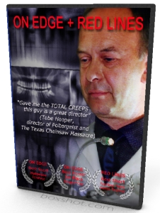 On Edge and red Lines DVD starring Doug Bradley